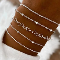 Chain Set Layered Necklace Combination