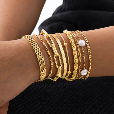 Gold Chain Bracelet