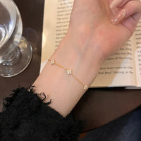 Crystal Flower Bracelet Chain Jewelry