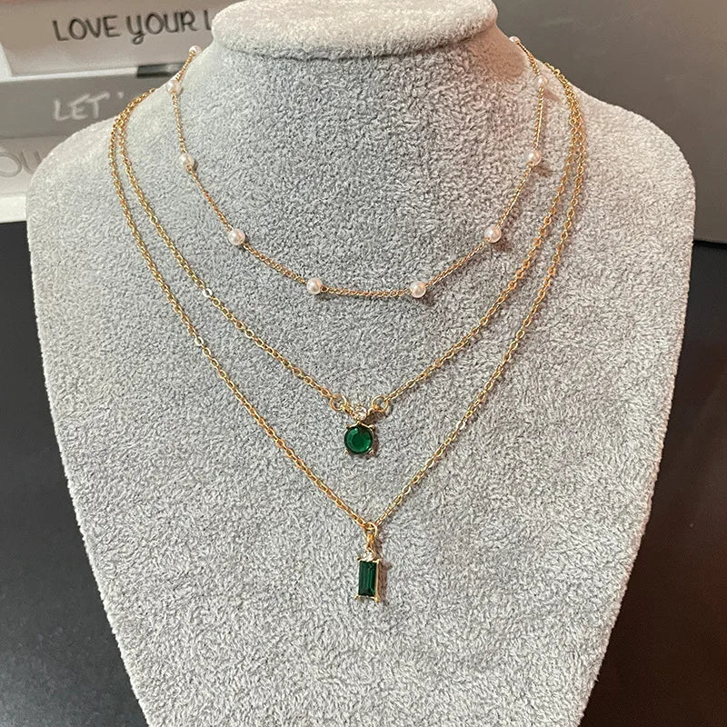 Faux Pearl Necklace