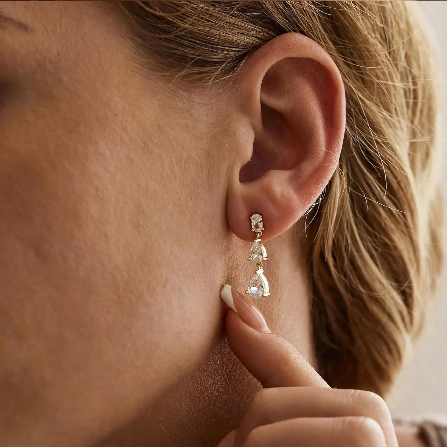 Crystal Drop Earrings