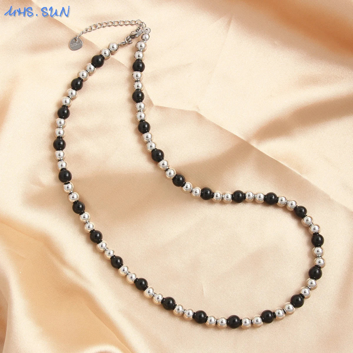 Gold Beaded Necklace