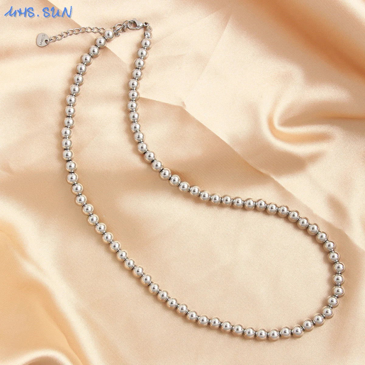 Gold Beaded Necklace