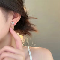 Statement Geometric Piercing Earring Femme