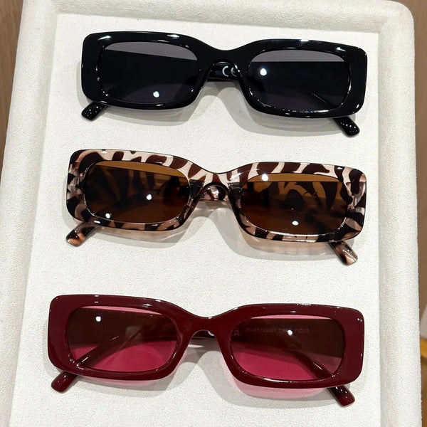Square Sunglasses Red