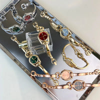 Button Wristband Quartz Watch High
