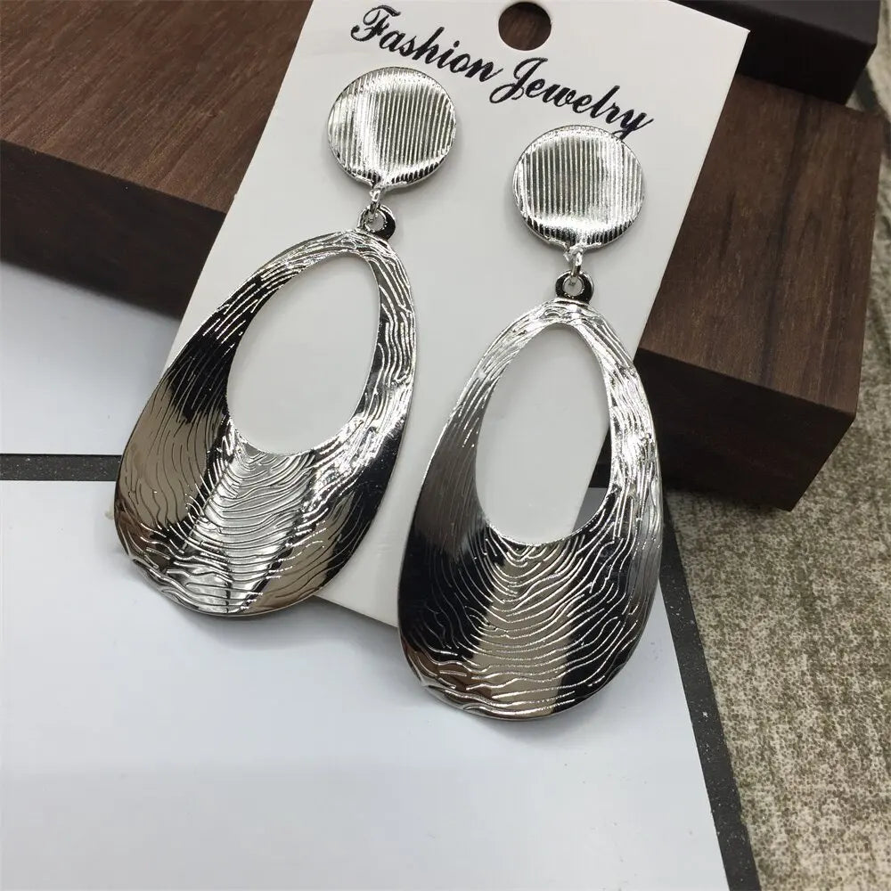 Drop Geometric Earrings