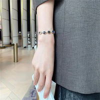 Luxury Blue Zircon 18k Zircon Bracelet Wedding