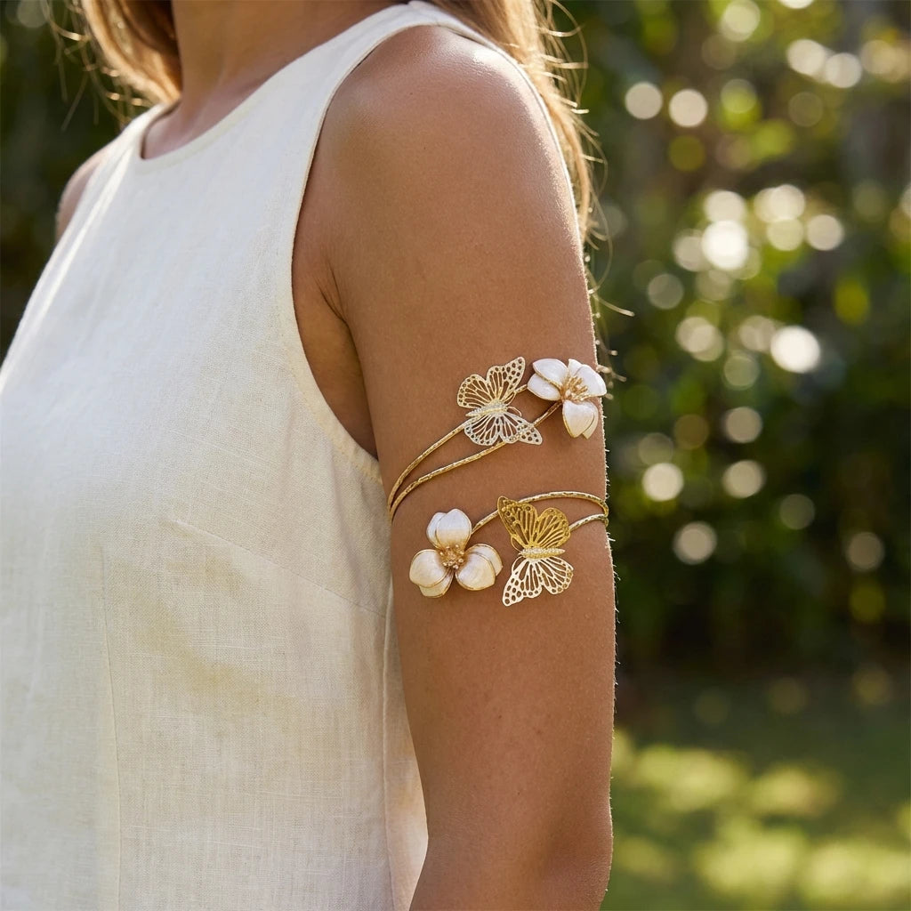 Gold Butterfly Bracelet