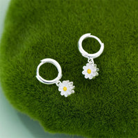 Charm Minimalist Sunflower Earrings