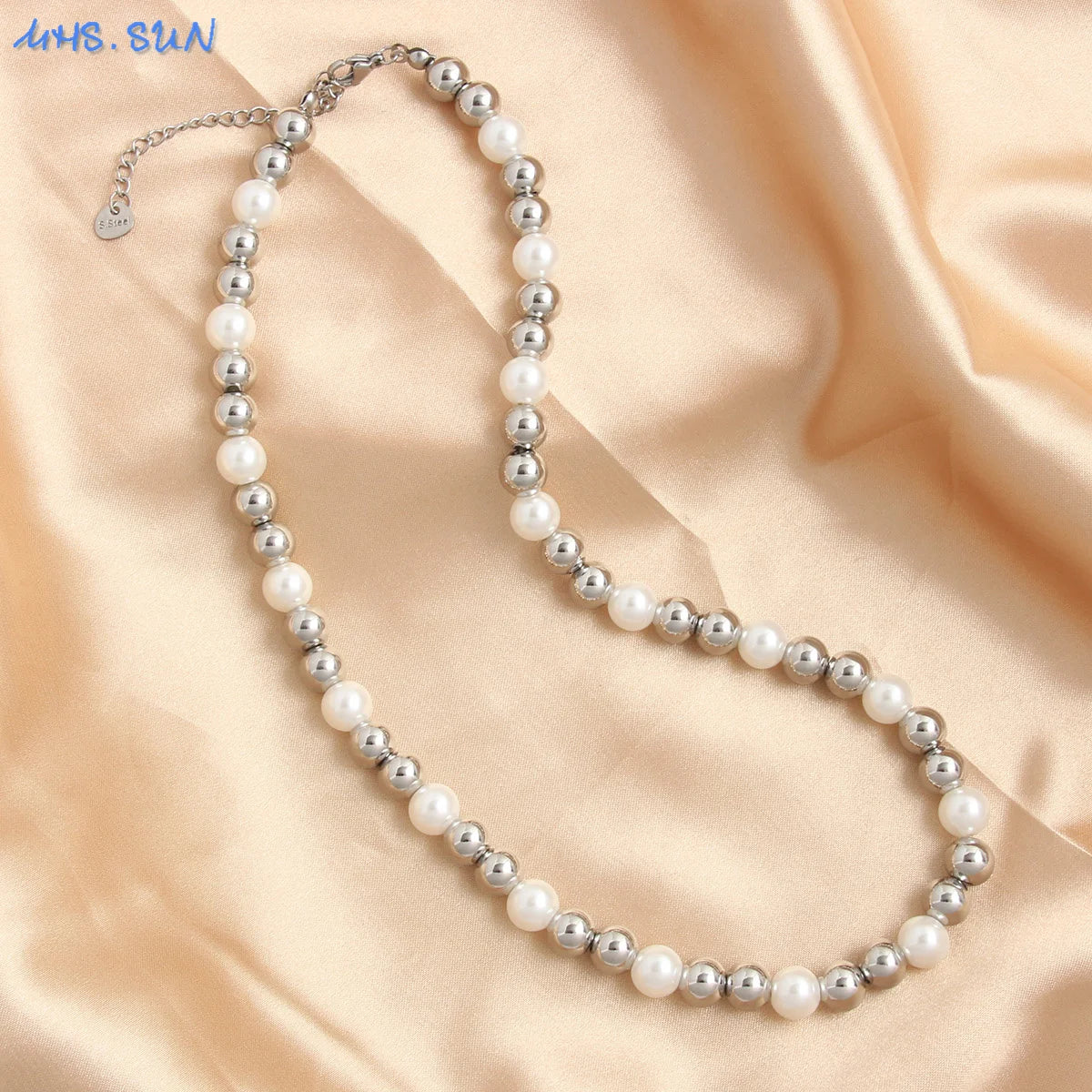 Gold Beaded Necklace