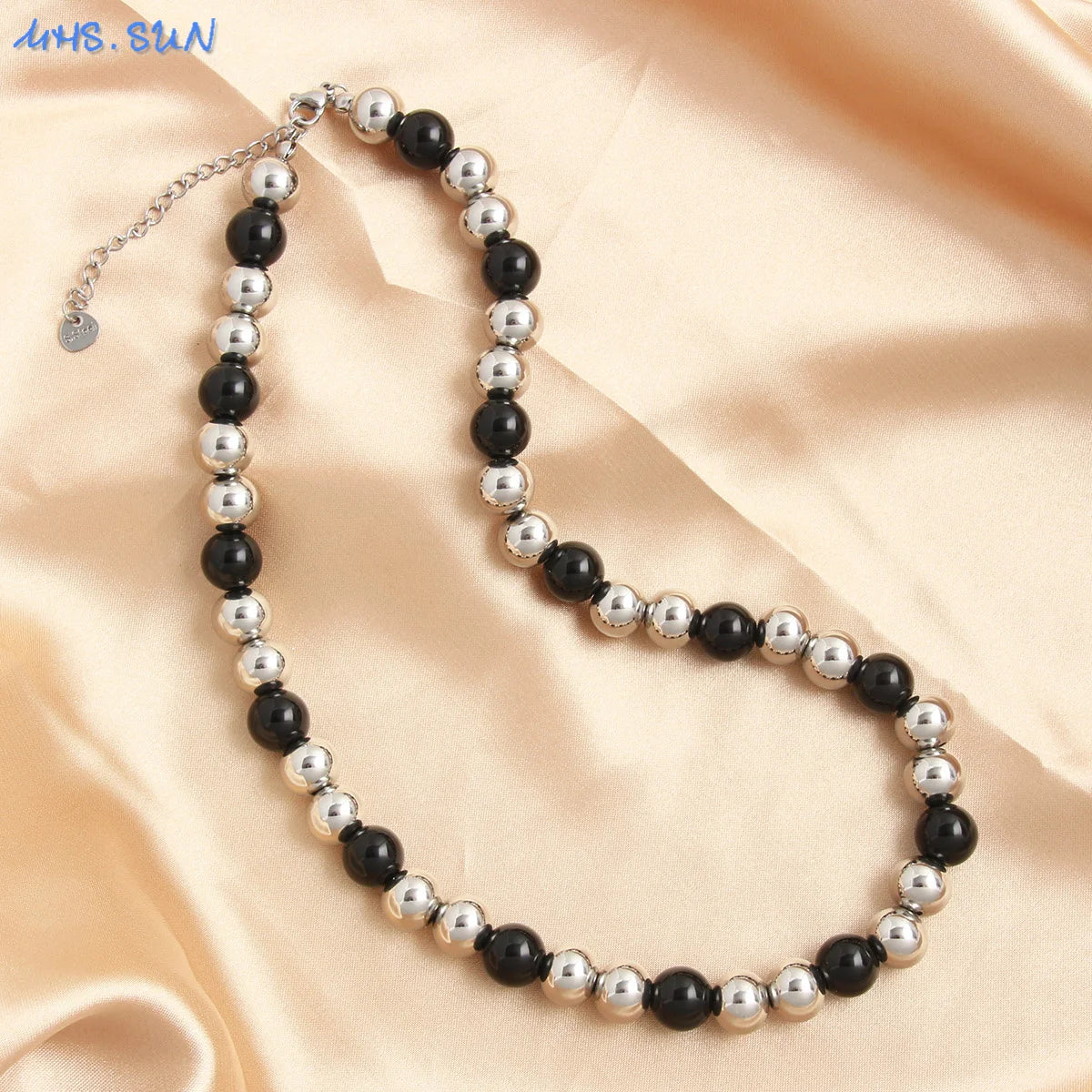 Gold Beaded Necklace