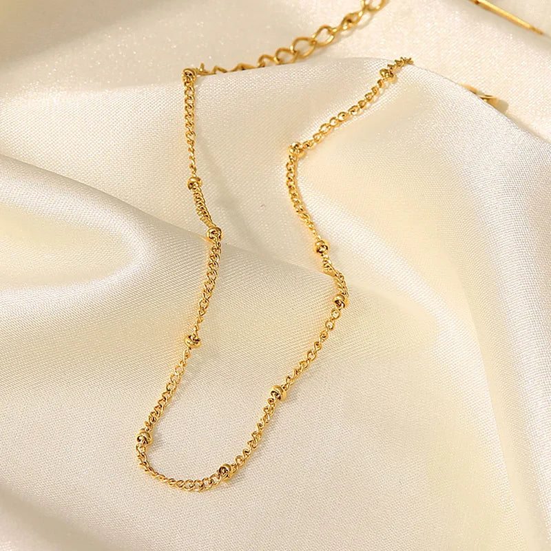 Beaded Charm Anklet