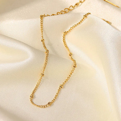Beaded Charm Anklet