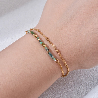 Gold Charm Bracelet
