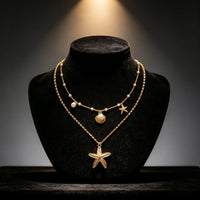 Pendant Necklace Beach Choker Pearl
