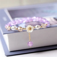 Shell Flower Beaded Bracelet