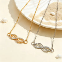 Infinity Zircon Anklet