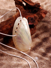 Exaggerated Natural Shell Collarbone Chain Charm Necklace Rope Chain Y2K Summer Beach Vacation Charms Jewelry For Women