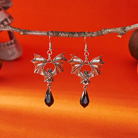 Crystal Water Drop Pendant Earring