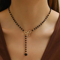 White Color Beads Necklace Gift
