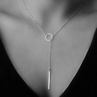 Hollow Star Pendant Necklace Drop