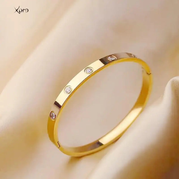 Bracelets Woman Bangles for Woman Golden Love