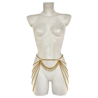 Double-Layer Fringe Waist Chain