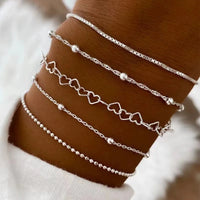 Chain Set Layered Necklace Combination