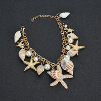 Shell Sea Star Bracelet Vacation