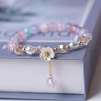 Shell Flower Beaded Bracelet