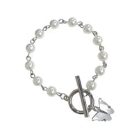 Butterfly Pearl Pendant Girl
