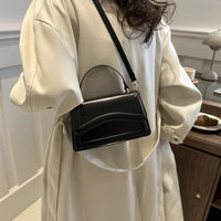 Leather Handbag Purse Bag Solid