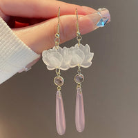 Chinese Style Lotus Pendant Tassel
