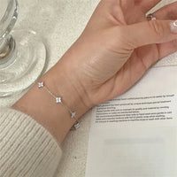 Crystal Flower Bracelet Chain Jewelry