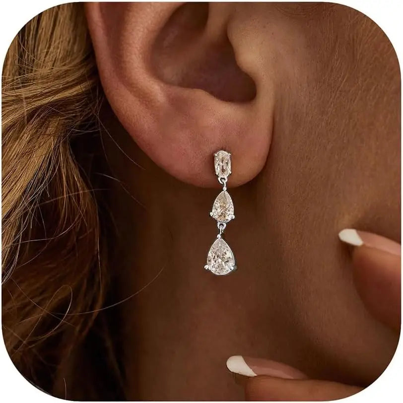 Crystal Drop Earrings