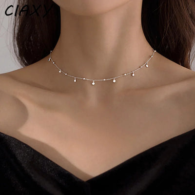 Silver Tassel Necklace