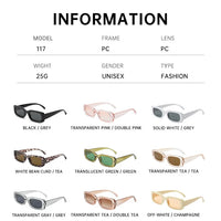 Square Sunglasses Red