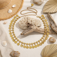 Coin Tassel Waist Chain