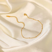 Beaded Charm Anklet