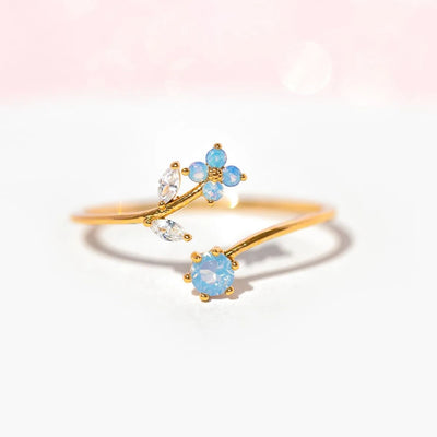 Bloom Zircon Ring