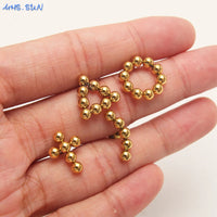 Beaded Hoop Earrings