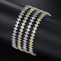 Cubic Zircon Hand Chain Crystal