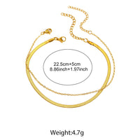 Anklet Double Layer