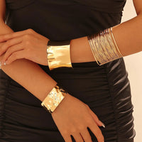 Set Open Wide Bangle Jewelry
