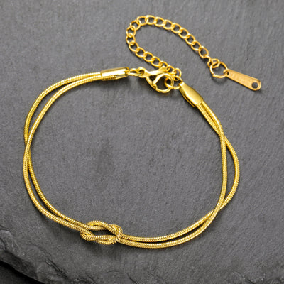Gold Snake Bracelet