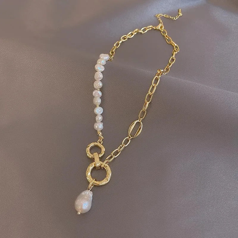 Freshwater Pearl Chain Necklace