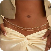 Layered Gold Waist Chain