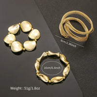 Lines Irregular Shaped Bracelet and