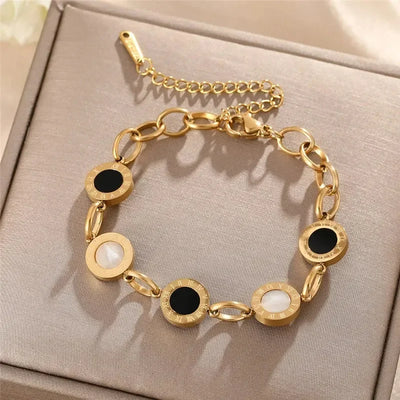 Stainless Steel Round Bracelet